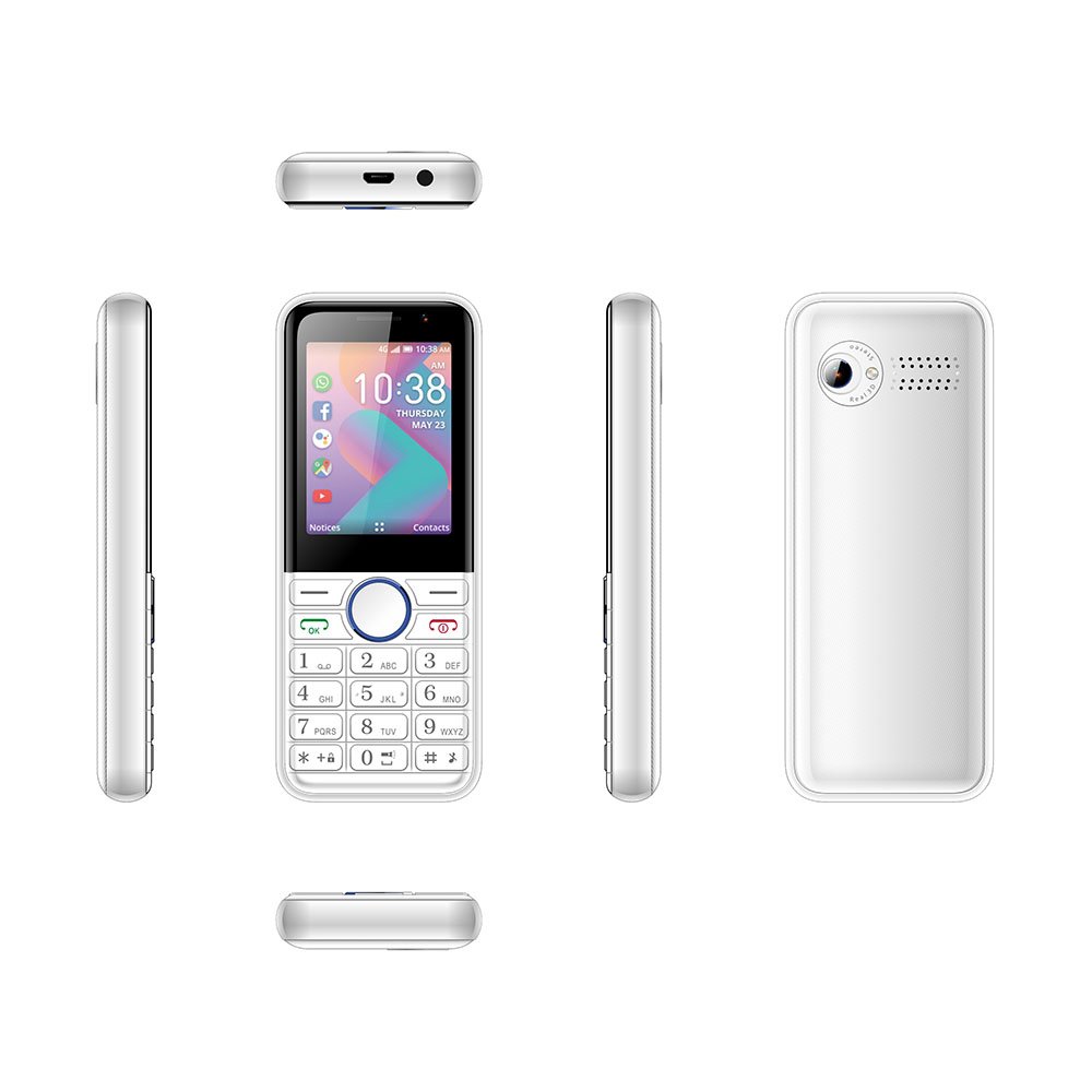 IPRO Best Sellers Factory 3G/4G Unlocked Slim KaiOS Keypad Feature Mobile Phone with WIFI